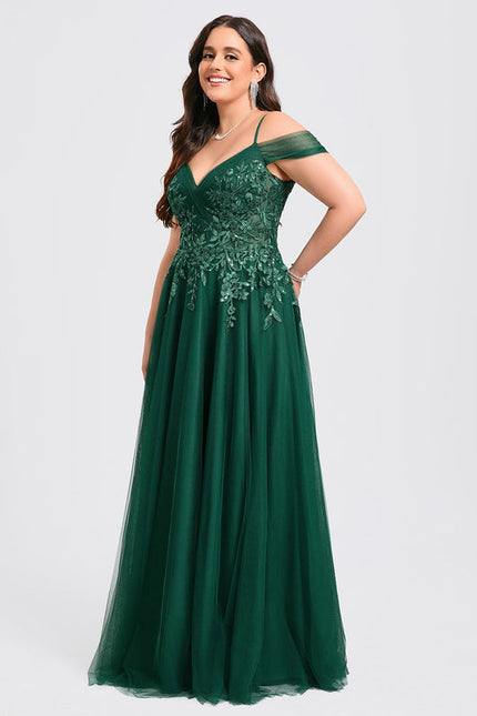 Robe Tulle Verte - gallery 6