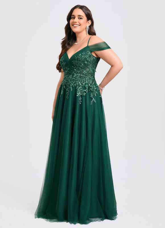 Robe Tulle Verte - gallery 6