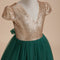 Robe Tulle Scintillante Enfant Élégante