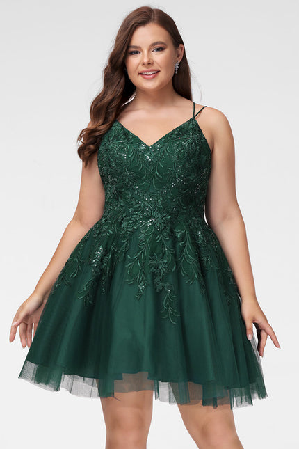 Robe Courte Vert - gallery 5