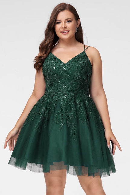 Robe Courte Vert - gallery 5