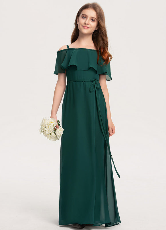 Robe Demoiselle D'Honneur Chic Verte