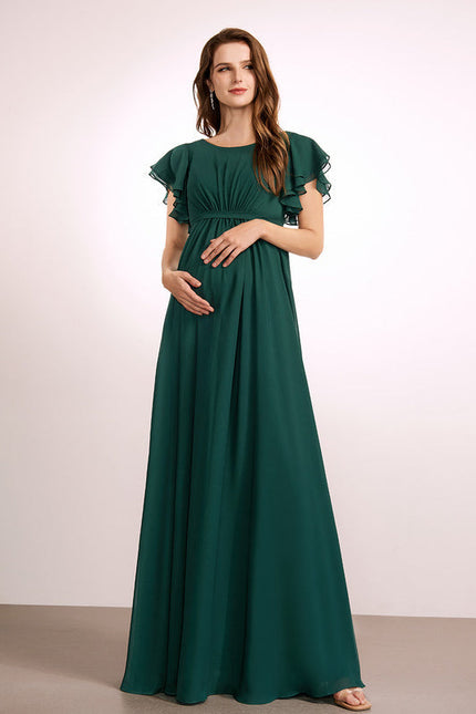 Robe Grossesse Vert - gallery 1