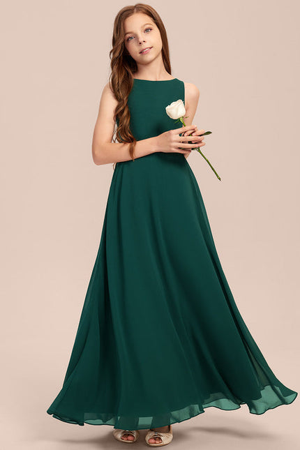 Robe Demoiselle D'Honneur Chic Émeraude - gallery 2