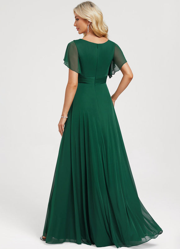 Robe Fluide Élégante À Manches Légères - gallery 4