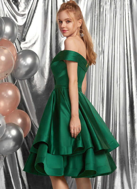 Robe Trapeze Verte - gallery 4