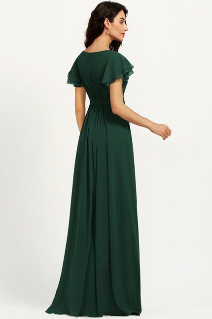 Robe Fluide Élégante À Volants - gallery 8