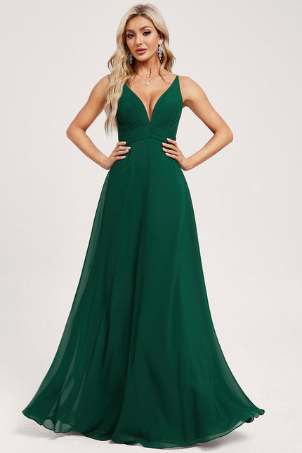 Robe Demoiselle Dhonneur Vert - gallery 1