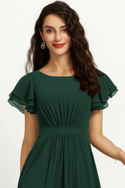 Robe Fluide Élégante À Volants - gallery 6