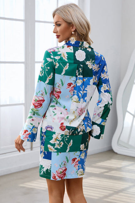 Robe Chic Imprimée À Manches Longues - gallery 5