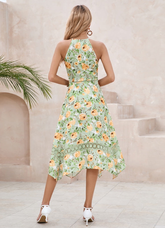 Robe Midi Verte - gallery 2