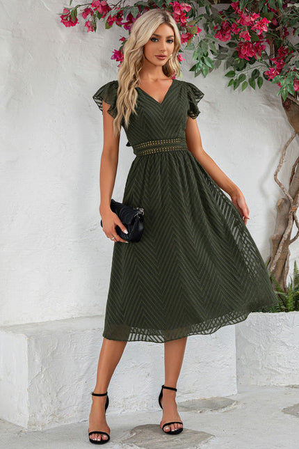 Robe Verte Mousseline - gallery 5