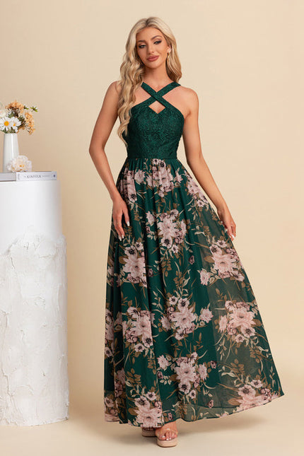 Robe Longue Verte Boheme - gallery 6