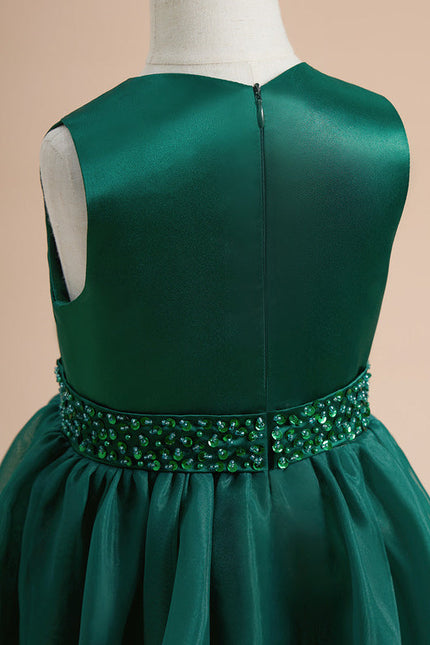 Robe Trapèze Satinée Enfant Chic - gallery 5