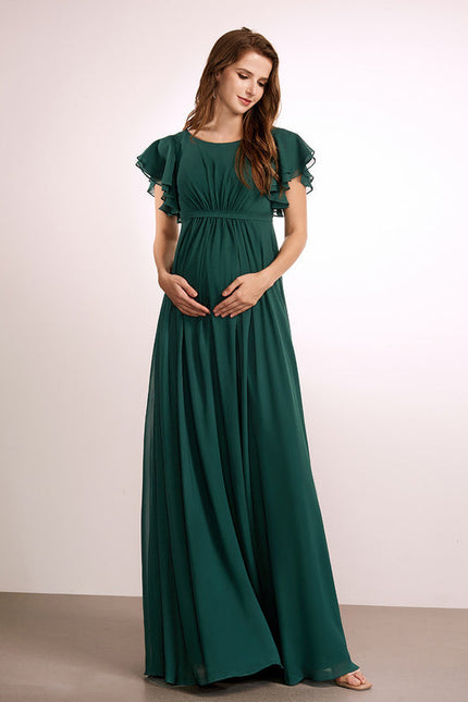 Robe Grossesse Vert - gallery 3