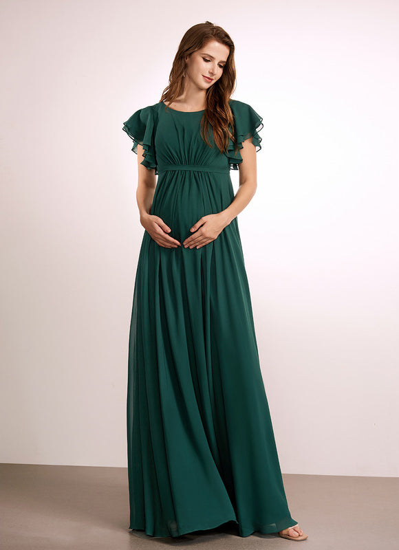 Robe Grossesse Vert - gallery 3