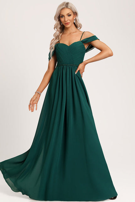 Robe Élégante Décolleté Épaule Ouverte