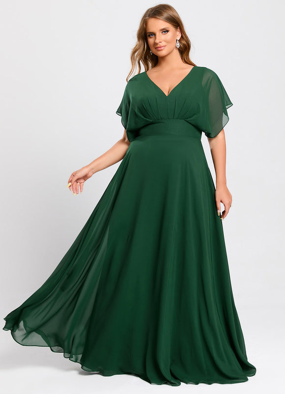 Robe Demoiselle Dhonneur Vert - gallery 7