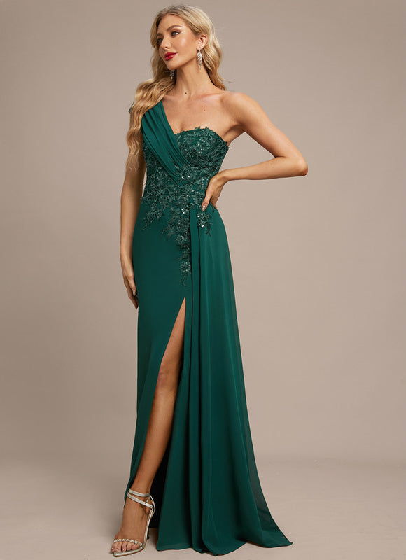 Robe De Soirée Vert D'Eau - gallery 3