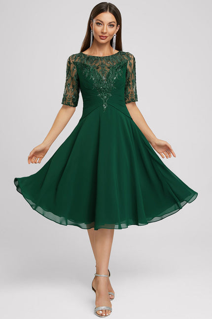 Robe Verte De Soiree - gallery 3