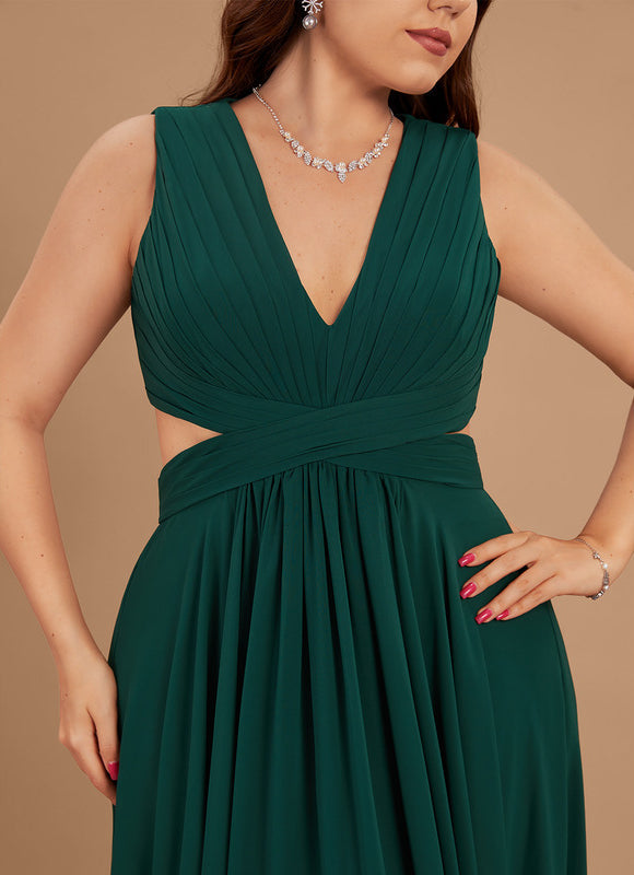 Robe Longue Vert Émeraude Dos Nu - gallery 7