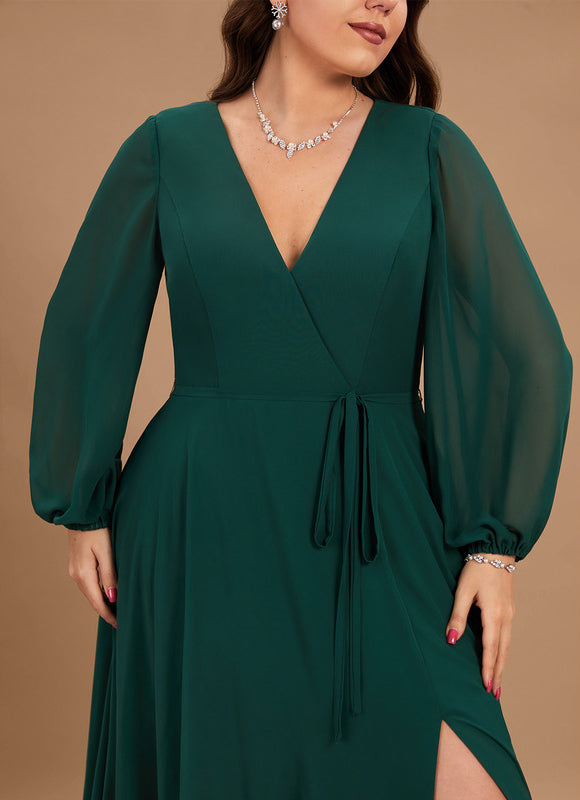 Robe Demoiselle Dhonneur Vert - gallery 7