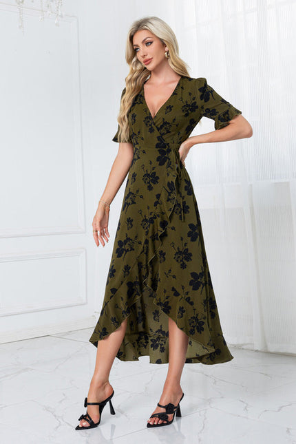 Robe Longue Vert Kaki - gallery 3