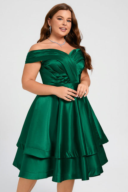 Robe Trapeze Verte - gallery 9