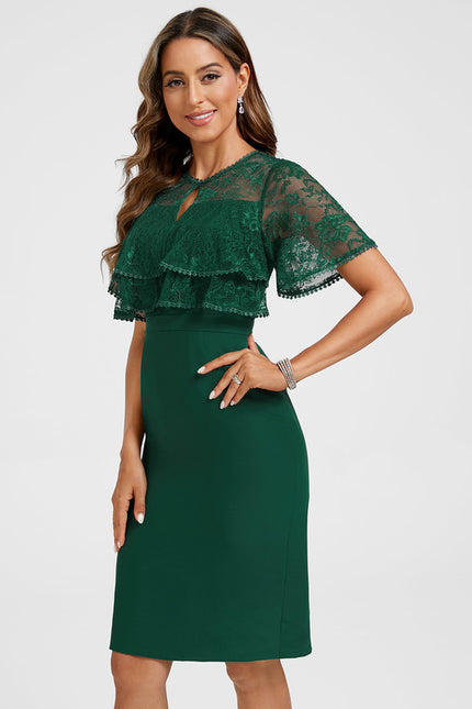 Robe Verte Et Dorée - gallery 2