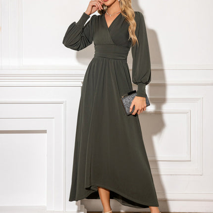 Robe Asymetrique Verte