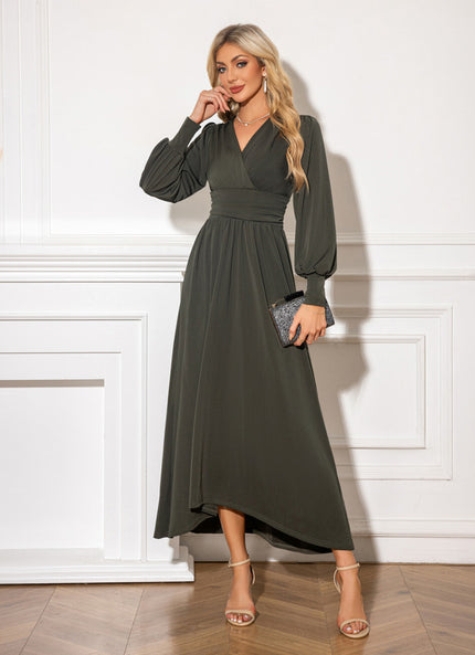 Robe Asymetrique Verte