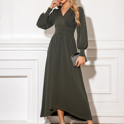 Robe Asymetrique Verte