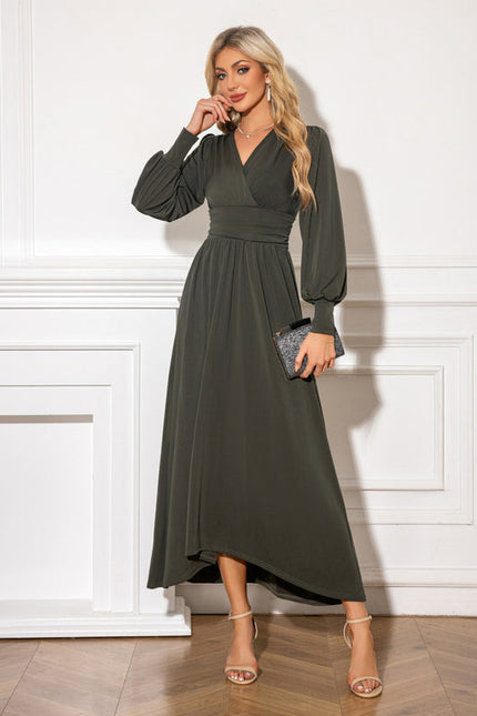 Robe Asymetrique Verte
