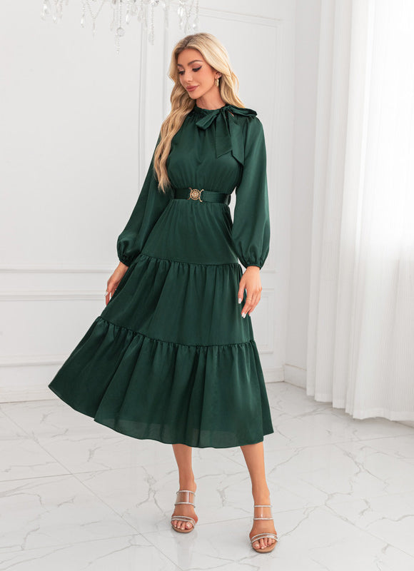 Robe Verte Midi - gallery 5