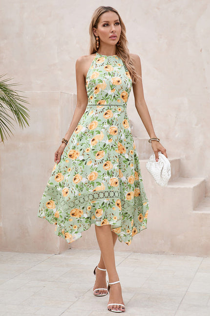 Robe Midi Verte - gallery 4