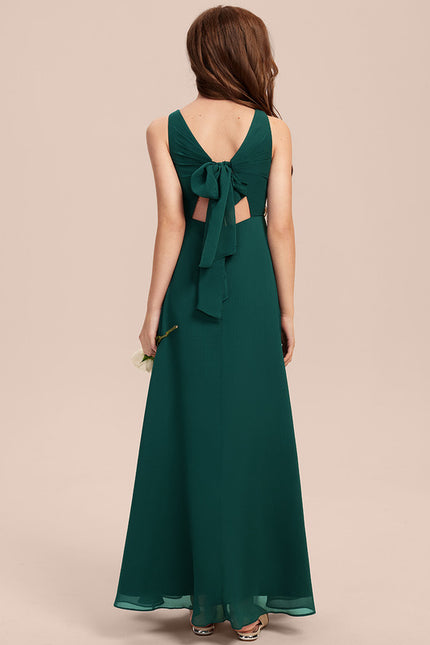 Robe Demoiselle D'Honneur Chic Émeraude - gallery 6