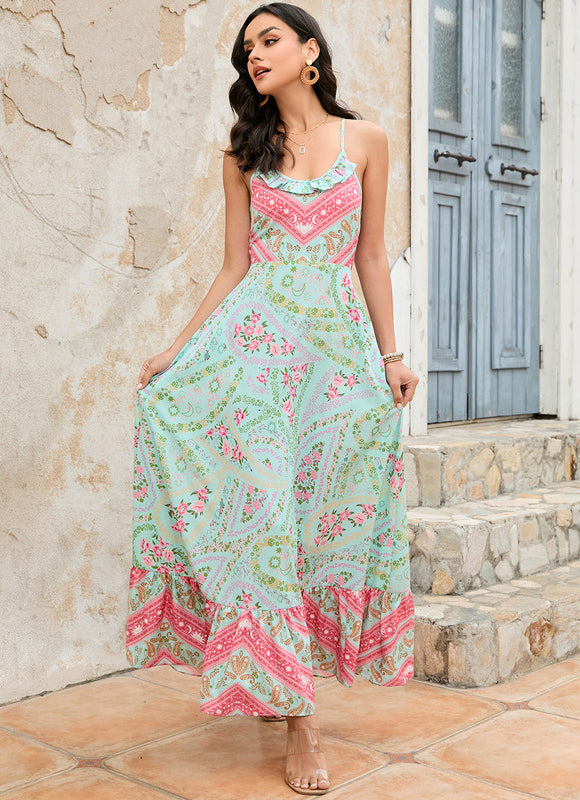 Robe Boheme Vert D'Eau - gallery 1