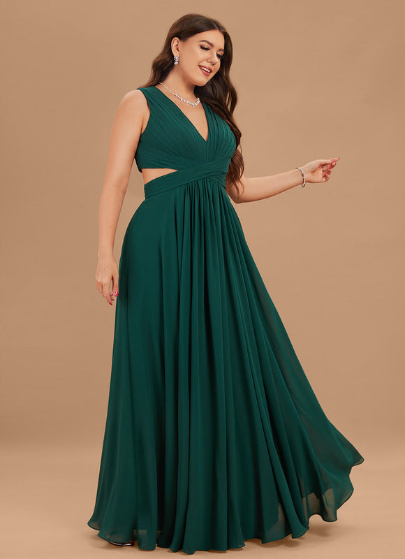Robe Longue Vert Émeraude Dos Nu - gallery 5