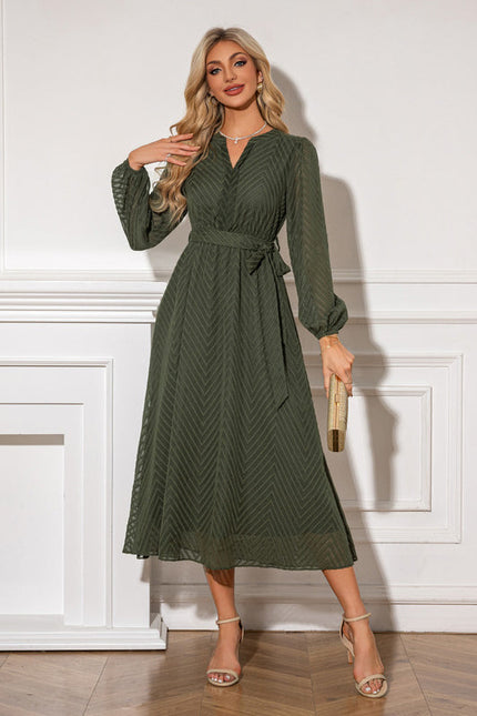 Robe De Demoiselle D'Honneur Vert Olive - gallery 5