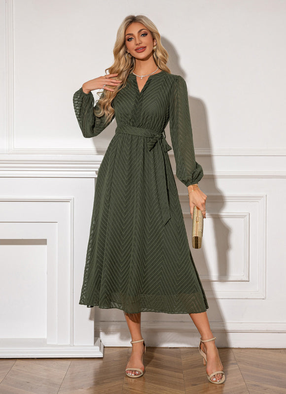 Robe De Demoiselle D'Honneur Vert Olive - gallery 5