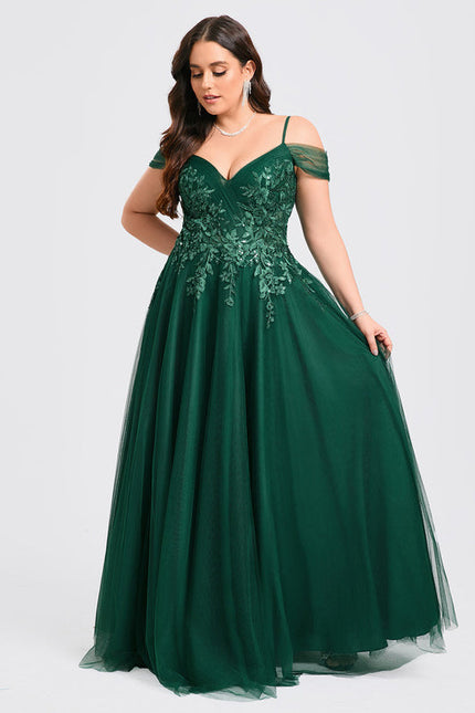 Robe Tulle Verte - gallery 7