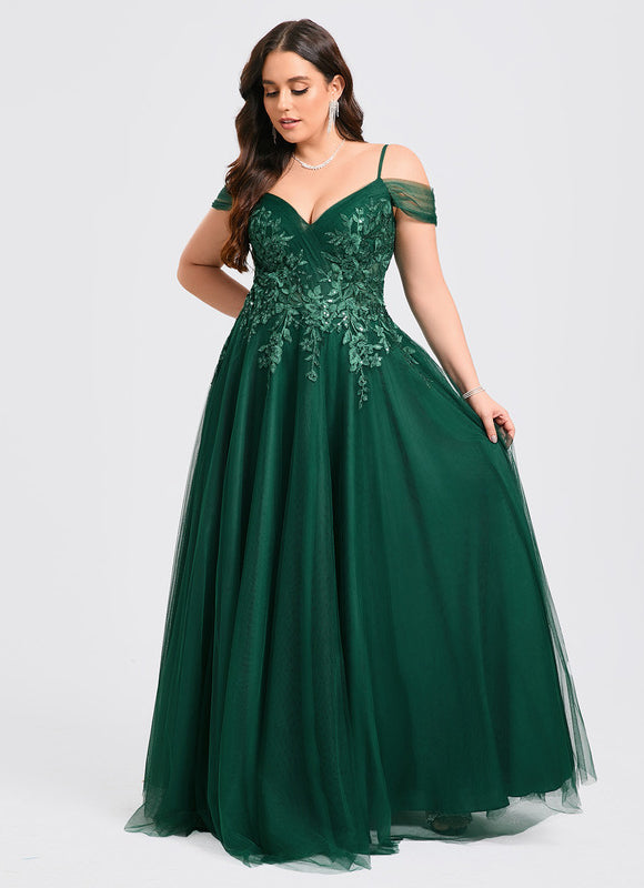 Robe Tulle Verte - gallery 7