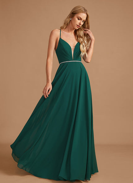 Robe Trapèze Émeraude Chic Fluide