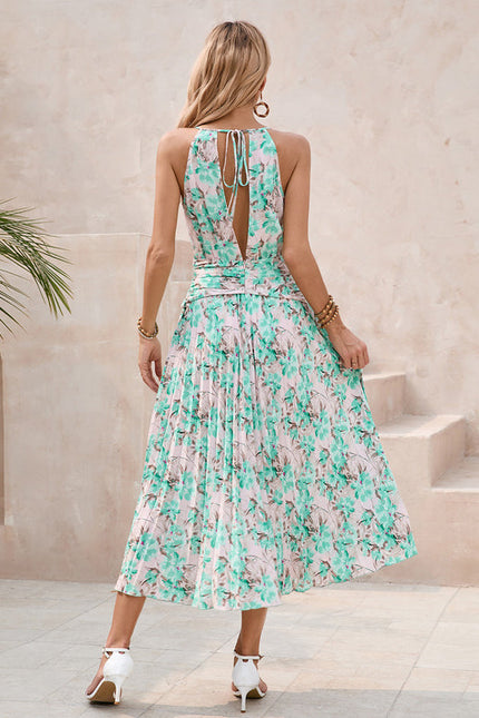 Robe Midi Verte - gallery 5
