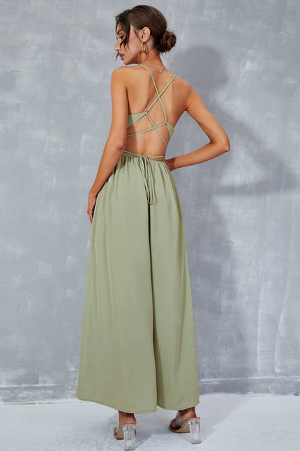 Robe Plissée Vert D'Eau - gallery 2
