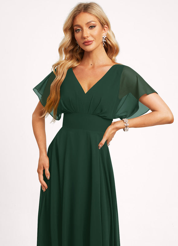 Robe Demoiselle Dhonneur Vert - gallery 5