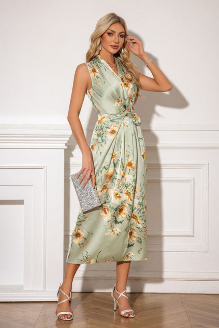 Robe Verte Imprimée - gallery 4