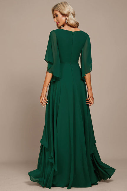 Robe Mere De La Mariee Vert Sauge - gallery 4