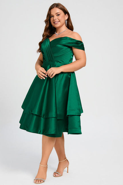 Robe Trapeze Verte - gallery 7