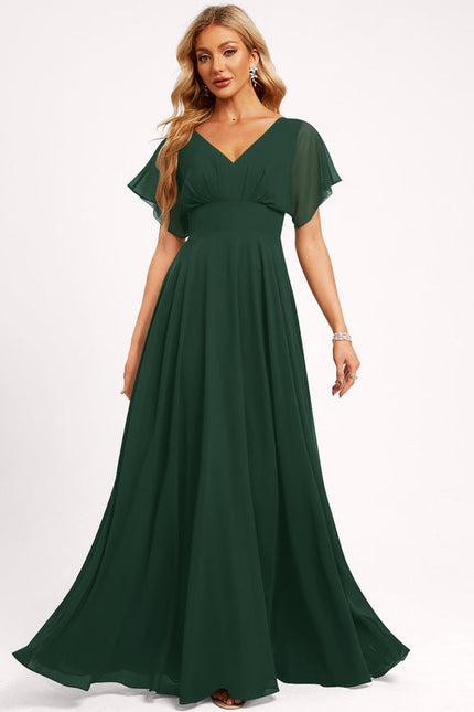 Robe Demoiselle Dhonneur Vert - gallery 2